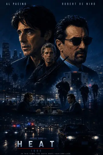 Poster to the movie "Heat" #831684