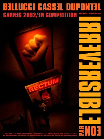 Poster to the movie "Irreversible" #614237