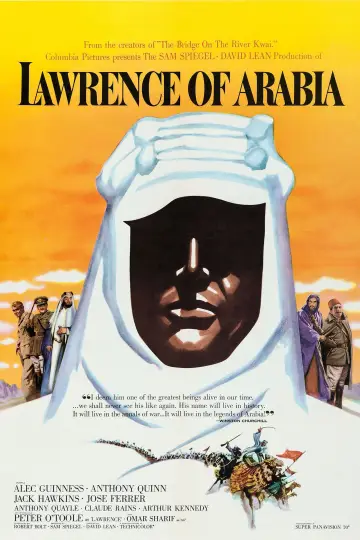 Poster to the movie "Lawrence of Arabia" #627892