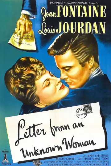 Poster to the movie "Letter from an Unknown Woman" #1053089