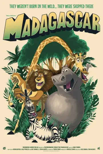 Poster to the movie "Madagascar" #521801