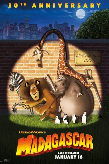Poster to the movie "Madagascar" #521802