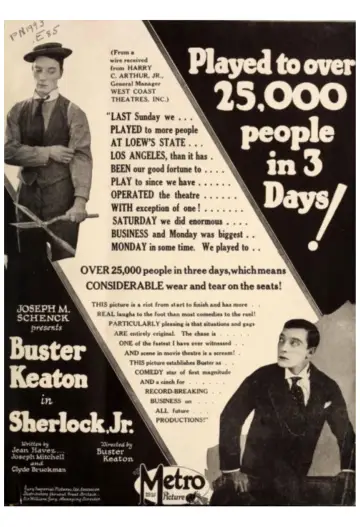 Poster to the movie "Sherlock Jr." #1165445