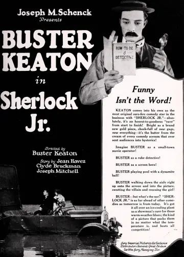 Poster to the movie "Sherlock Jr." #983571