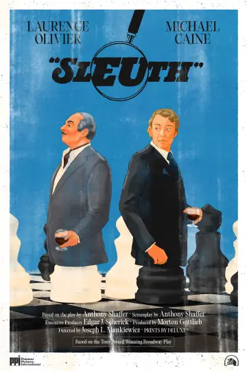 Poster to the movie "Sleuth" #791324