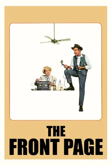 Poster to the movie "The Front Page" #989210