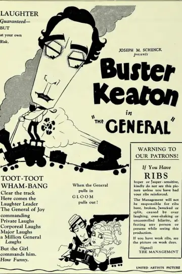 Poster to the movie "The General" #938469