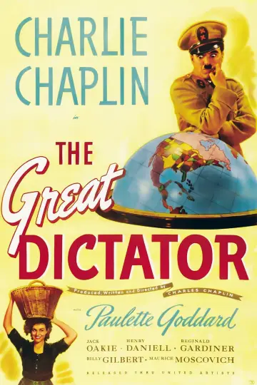 Poster to the movie "The Great Dictator" #97815