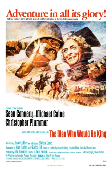 Poster to the movie "The Man Who Would Be King" #986560
