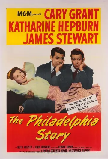 Poster to the movie "The Philadelphia Story" #873375