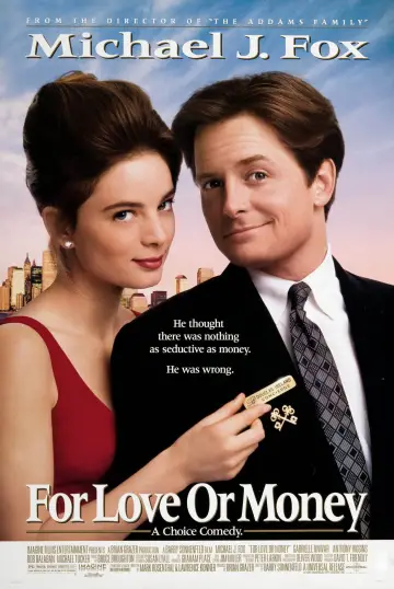 Poster to the movie "For Love or Money" #1000582
