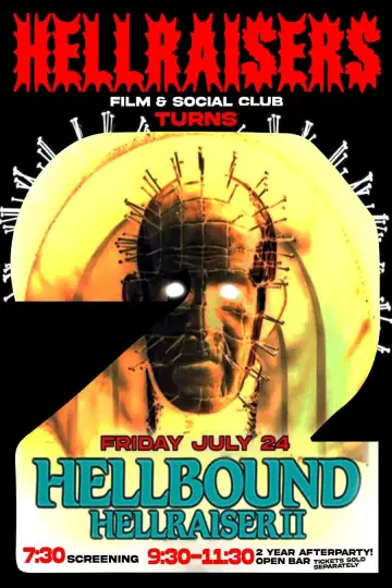 Poster to the movie "Hellbound: Hellraiser II" #1182307