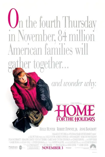 Poster to the movie "Home for the Holidays" #1073454