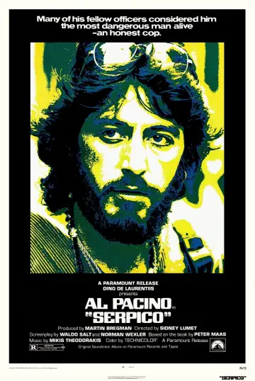 Poster to the movie "Serpico" #724952