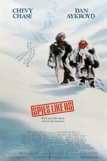 Poster to the movie "Spies Like Us" #1000744