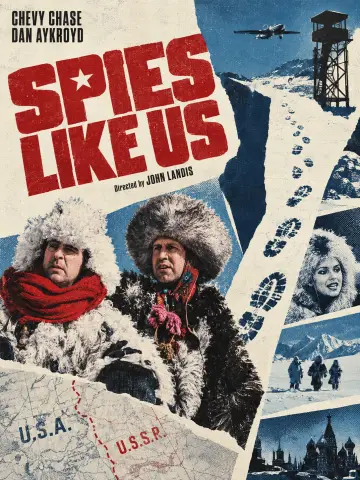 Poster to the movie "Spies Like Us" #1648607