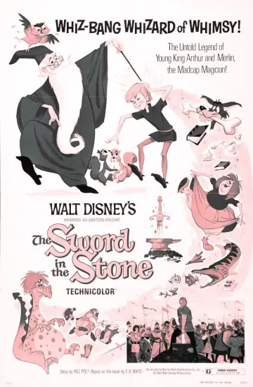 Poster to the movie "The Sword in the Stone" #431511