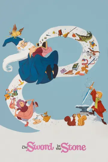 Poster to the movie "The Sword in the Stone" #686910