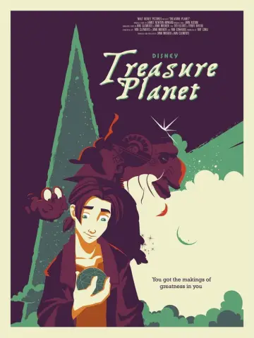 Poster to the movie "Treasure Planet" #675376