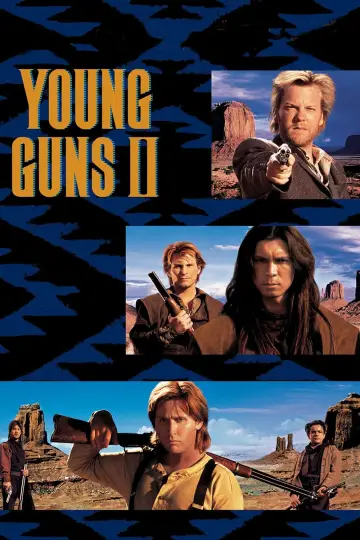 Poster to the movie "Young Guns II" #284474