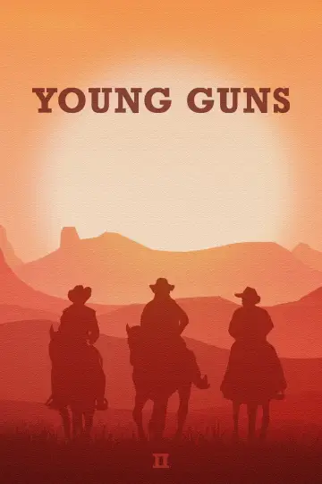 Poster to the movie "Young Guns II" #284477