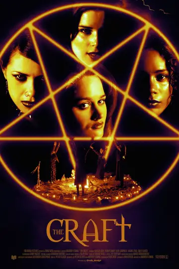 Poster to the movie "The Craft" #843636
