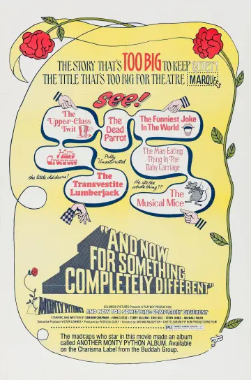 Poster to the movie "And Now for Something Completely Different" #989745