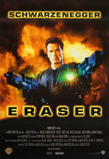 Poster to the movie "Eraser" #848268