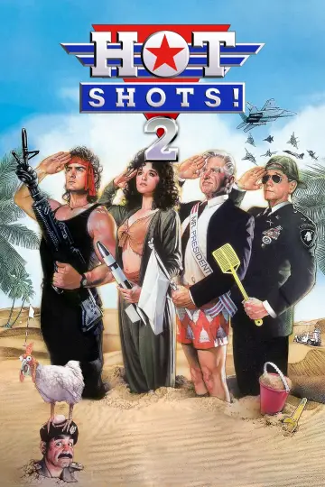 Poster to the movie "Hot Shots! Part Deux" #854435