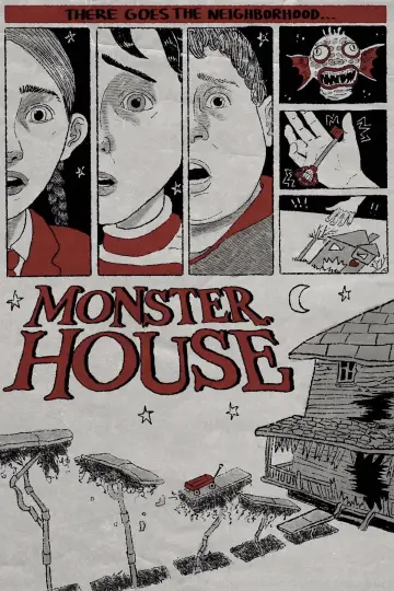 Poster to the movie "Monster House" #840461