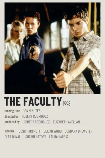 Poster to the movie "The Faculty" #841354