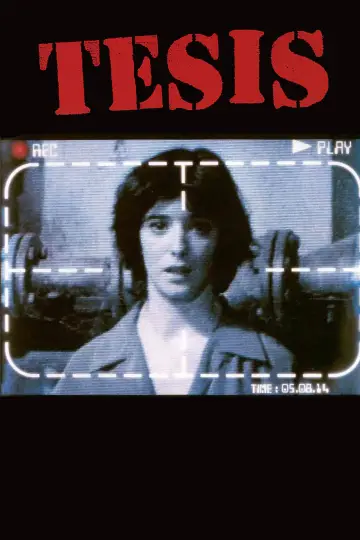 Poster to the movie "Thesis" #1631302