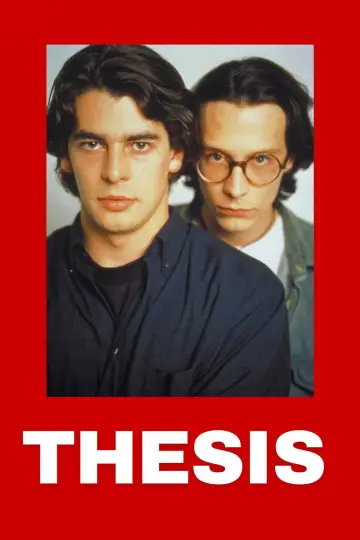 Poster to the movie "Thesis" #1647703