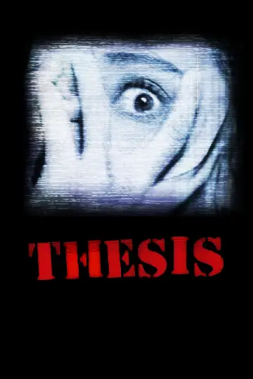 Poster to the movie "Thesis" #900273