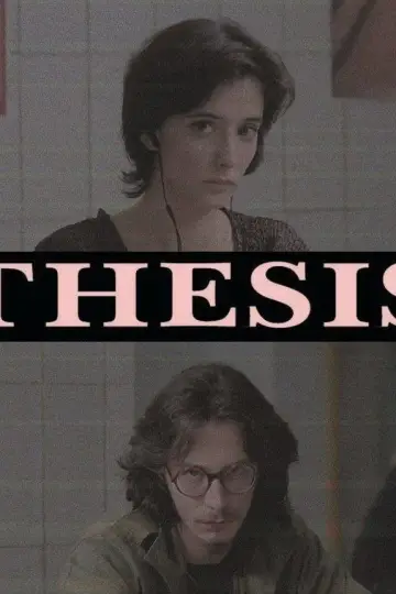 Poster to the movie "Thesis" #900278