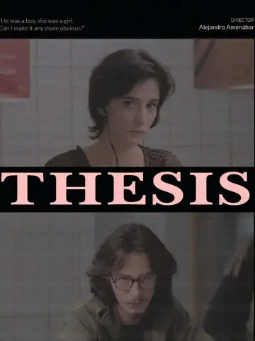 Poster to the movie "Thesis" #900279