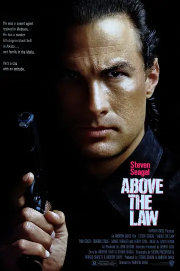Poster to the movie "Above the Law" #865426