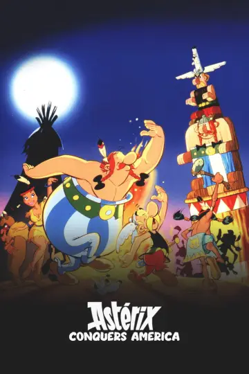 Poster to the movie "Asterix Conquers America" #1185776