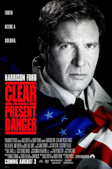 Poster to the movie "Clear and Present Danger" #854218