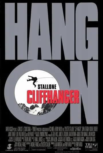 Poster to the movie "Cliffhanger" #712150