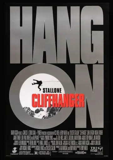 Poster to the movie "Cliffhanger" #81533