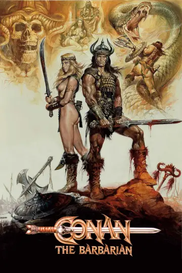 Poster to the movie "Conan the Barbarian" #624598