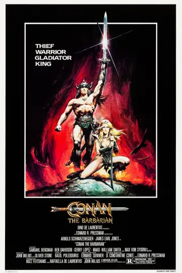Poster to the movie "Conan the Barbarian" #62905