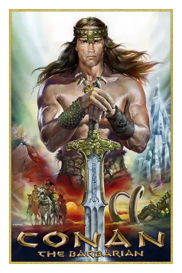Poster to the movie "Conan the Barbarian" #962888