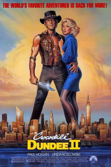 Poster to the movie "Crocodile Dundee II" #891751