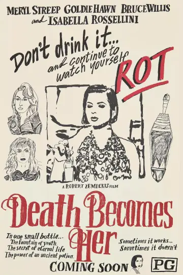 Poster to the movie "Death Becomes Her" #965676