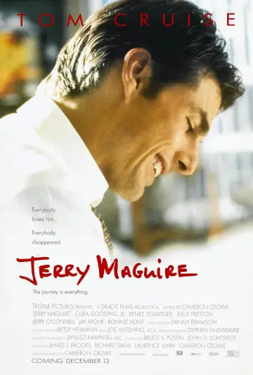 Poster to the movie "Jerry Maguire" #845378