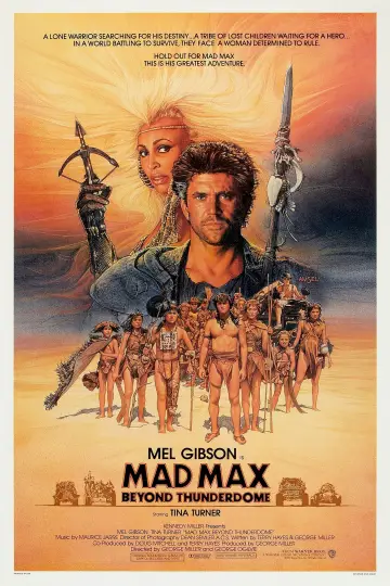 Poster to the movie "Mad Max Beyond Thunderdome" #661566