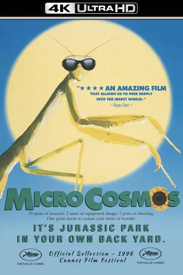 Poster to the movie "Microcosmos" #1101985