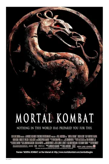 Poster to the movie "Mortal Kombat" #964544